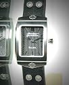 Harley-Davidson Bulova Women's Watch. Black patterned dial. WR50m/165ft. 76L142