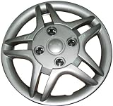 13 inch Silver Car Hub Caps Wheel Trims Neptune 13