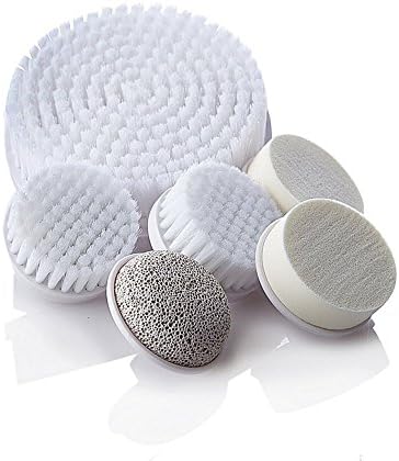 Dermabrush 6PC Attachment Replacement Set By Five Star Fragrances