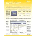 Click here to buy Microsoft Outlook 2007 Web Access Quick Reference Card - Handy Durable Tri-Fold MS Outlook... by  BrainStorm Inc..