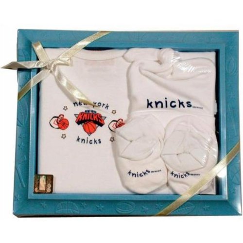 New York Knicks Picture Frame New Born Gift Set Case Pack 12