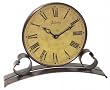 Metal Trimmed Table Clock By Infinity Instruments