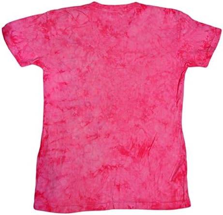 Guava Beach Women's Tropical Hand Dyed Floral Softknit Tee with Shimmering Accent