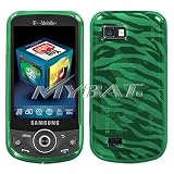 51nYJFHMnhL. SL160  Green Zebra Candy Skin Case for Samsung Behold 2 T939 T Mobile