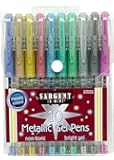 Sargent Art 22-1500 10-count Metallic Gel Pens