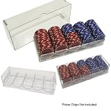 Clear Acrylic Chip Tray & Cover