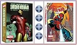  : The Invincible Iron Man DVD Plus 20 Years of The Amazing Spider-Man CD-ROM Marvel Comics Collectors Bundle