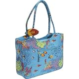 Cappelli Reef Fish Cotton Canvas Tote