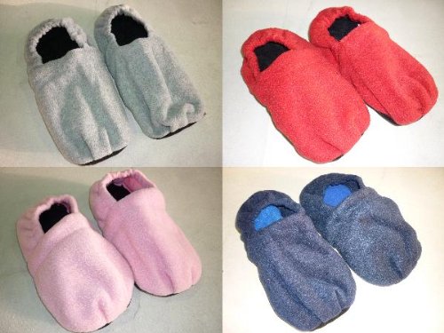 レンジでチン！Ｈｏｔ Ｓｌｉｐｐｅｒ★ホットスリッパ★Hot Sox★ホットソックス★ぽかぽかスリッパ★ポカポカスリッパ★湯たんぽ★定形外発送★NAVY/L
