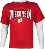 Wisconsin Badgers Walk On Double Layer Long Sleeve Shirt