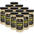 Rich Creamy Organic White Mustard - 12 Pack - (7 Oz Jars)