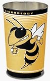 Georgia Tech Yellow Jackets 15 Waste Basket