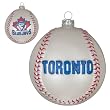 Toronto Blue Jays MLB Glass Baseball Ornament (3")