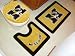 Missouri Tigers Bathroom 3 Piece Bath Rugs NCAA College Athletics