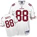 Reebok San Francisco 49Ers Issac Bruce Replica White Jersey Size: Small