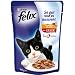Felix So gut wie es aussieht Doppelt lecker mit Rind & Gefl�gel 100g Katzenfutter (20er Pack) von Purina