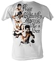 Muhammad Ali 3 POSES American Legend Heavyweight Boxing Champion Adult White Tee T-Shirt