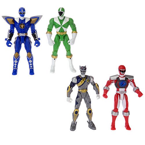 51nYkDuXP9L Power Ranger Operation Overdrive EXCLUSIVE Generations Set 4 Action Figure 4 Pack with Red Ranger