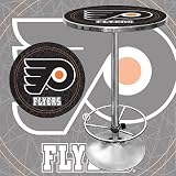 Trademark Global NHL2000-PF Nhl Philadelphia Flyers Pub Table