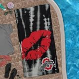NCAA Ohio State Buckeyes Smoochie Beach Towel - Black