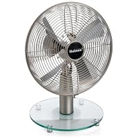Holmes HAOF1616-U 16-Inch Tall, Glass Base Table Fan