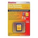 Franklin DBE-500858 Larousse Großes elektronisches Wörterbuch Englisch-Spanisch für Bookman-SD, Handhelds mit Palm-, Windows mobile-, Symbian-OS + SD-Slot