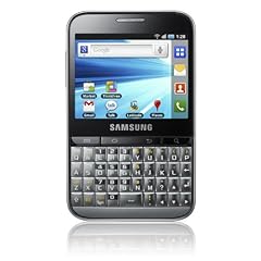 Samsung B7510 Galaxy Pro Unlocked GSM Smartphone with 3 MP Camera, Android OS, Touchscreen, QWERTY keyboard, Wi-Fi, GPS and MicroSD Slot - No Warranty - Platinum Silver 