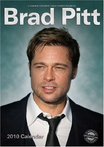 Brad Pitt 2010 Wall Calendar RS4599
