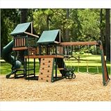 Kidwise KidWise Monkey Swing Set 3 KW-MKY-3-GR