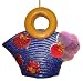Blue Sequin & Glitter Fun Beach Bag Purse Christmas Ornament #55748