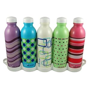 Base Brands 16-Ounce Reduce WaterWeek Bottle, Set of 5