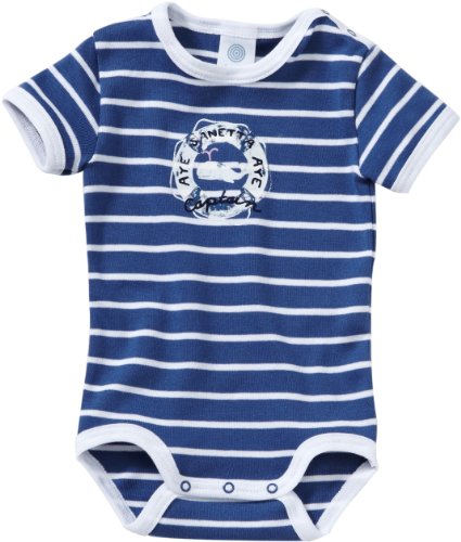 Sanetta Baby - Jungen Body, gestreift 321363, Gr. 92, Blau (5762) Preisvergleich