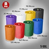 Earth Worth 5 Gallon / 8 Bag Bubble Extract System For Essential Oils and Scents - Earth Worth Quality And Affordable!