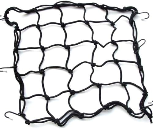 Genernic Heavy-Duty 15" Cargo Net for Motorcycles, ATVs - Stretches to 30"