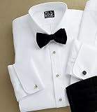 Signature Royal Oxford Point Collar Formal Dress Shirt Big Or Tall
