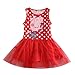 Coralup Little Girls Cotton Casual Dress(18M-6Y)