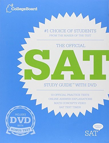 Official SAT Study Guide with DVD, The (College Board Official SAT Study Guide (W/DVD)) by Board, College, the (2012) Paperback