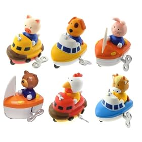 Sailing Boat Crew Wind Up Toy by 