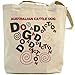 Canvas Tote Bag Beige  Australian Cattle Dog Dog Addiction  Dog