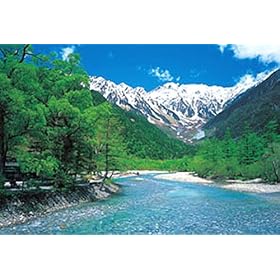 【クリックで詳細表示】1000ピース 上高地の流れ 71-349