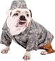 Army Grunt Pet Costume Size Large