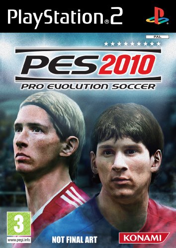 Large cover for Pro Evolution Soccer 2010 (PS2)