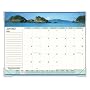 At-A-Glance 89803 Visual Organizer Seascape Monthly Desk Pad Calendar for 2009, 22 x 17