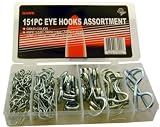 1 1/8''-TO-3 3/8'' EYE HOOK ASSORTED 151-PIECE SET