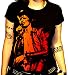 Mosquitohead Women's ' DAVID BOWIE- ZIGGY STARDUST' REVERSE-BURN FRONT PRINT T-SHIRT