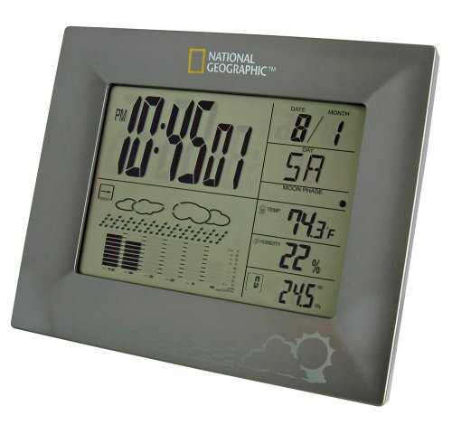 National Geographic Indoor Deluxe Weather Station with Forecasting