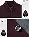 APTRO Men's Wool French Front Slim Fit Long Business Coat