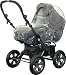 Baby : Helly BS 504 - Regenschutzhaube für Kinderwagen mit Schwenkschieber