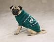 GREEN - X-SMALL - Caribou Dog Sweater GREEN - X-SMALL - Caribou Dog Sweater