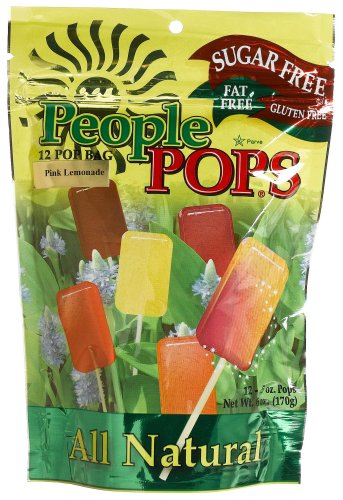 People Pops Pink Lemonade Pops, 12-Pop Bags (Pack of 12)